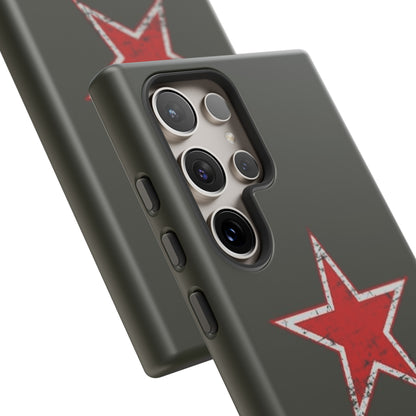 Red star, estuche para celular