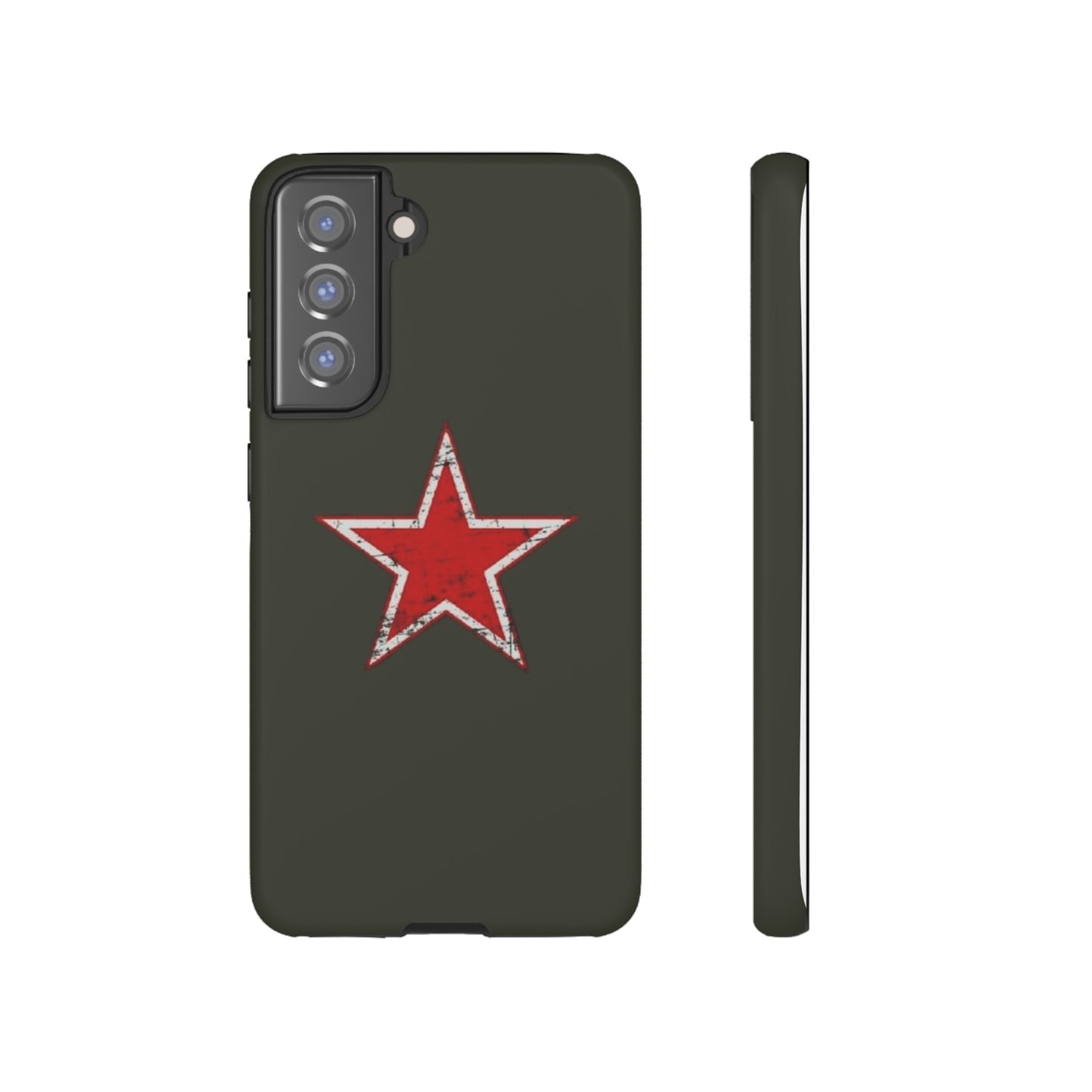 Red star, estuche para celular