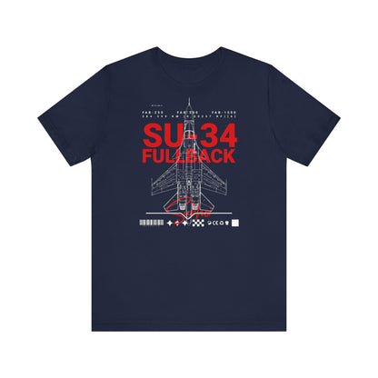 SU-34, Camisetas de fútbol unisex con pantalones cortos