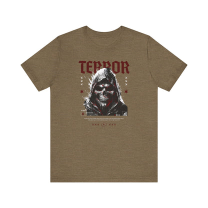 Terror, Camiseta de manga corta