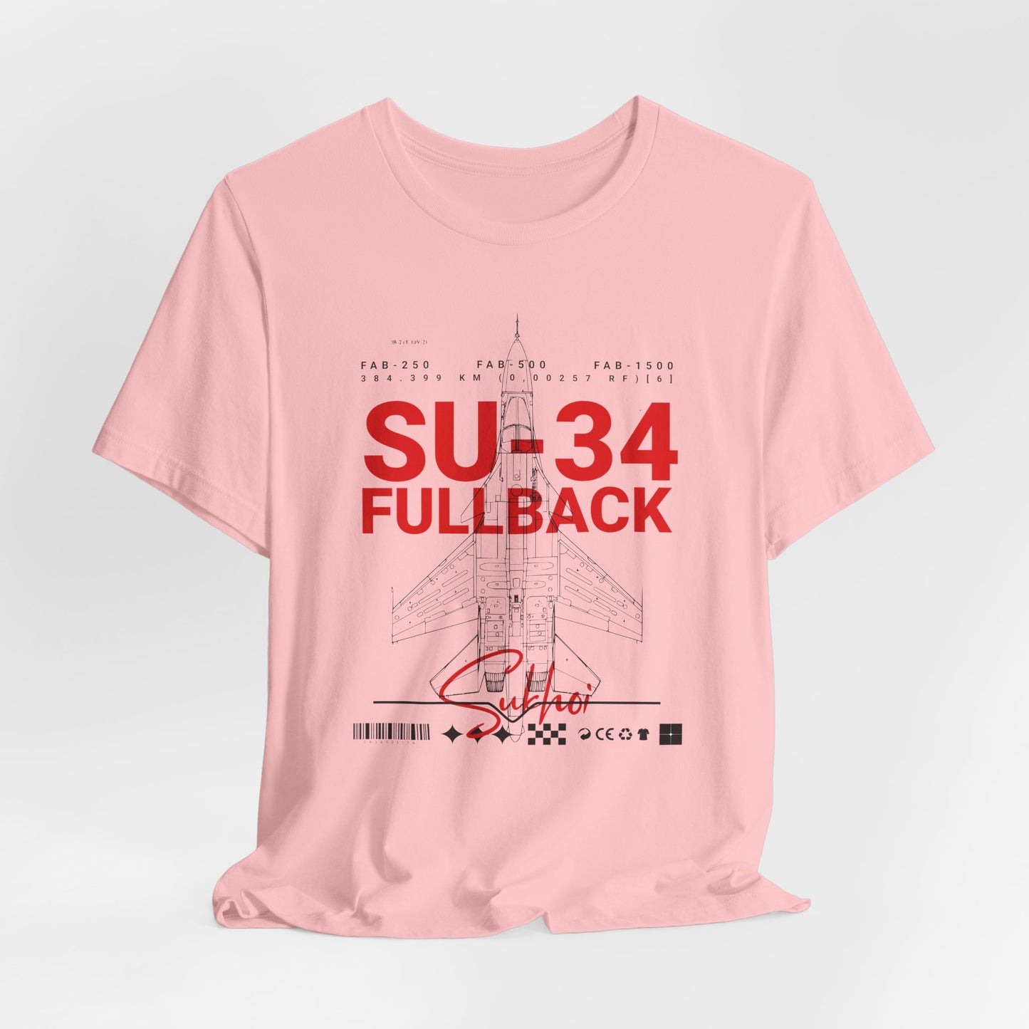 SU-34, Camisetas de fútbol unisex con pantalones cortos