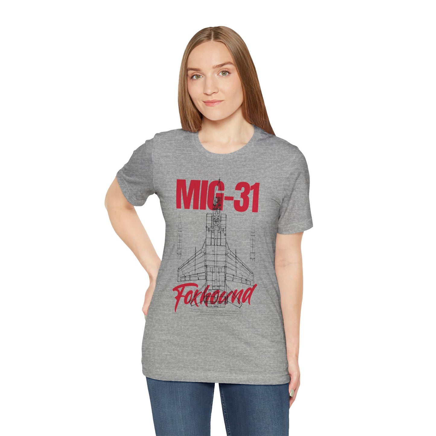 MIG-31, Camiseta de manga corta unisex de jersey