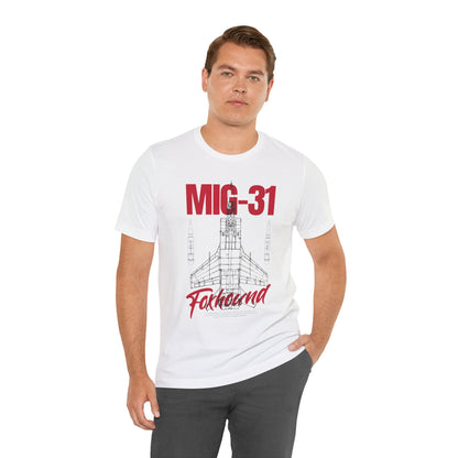 MIG-31, Camiseta de manga corta unisex de jersey