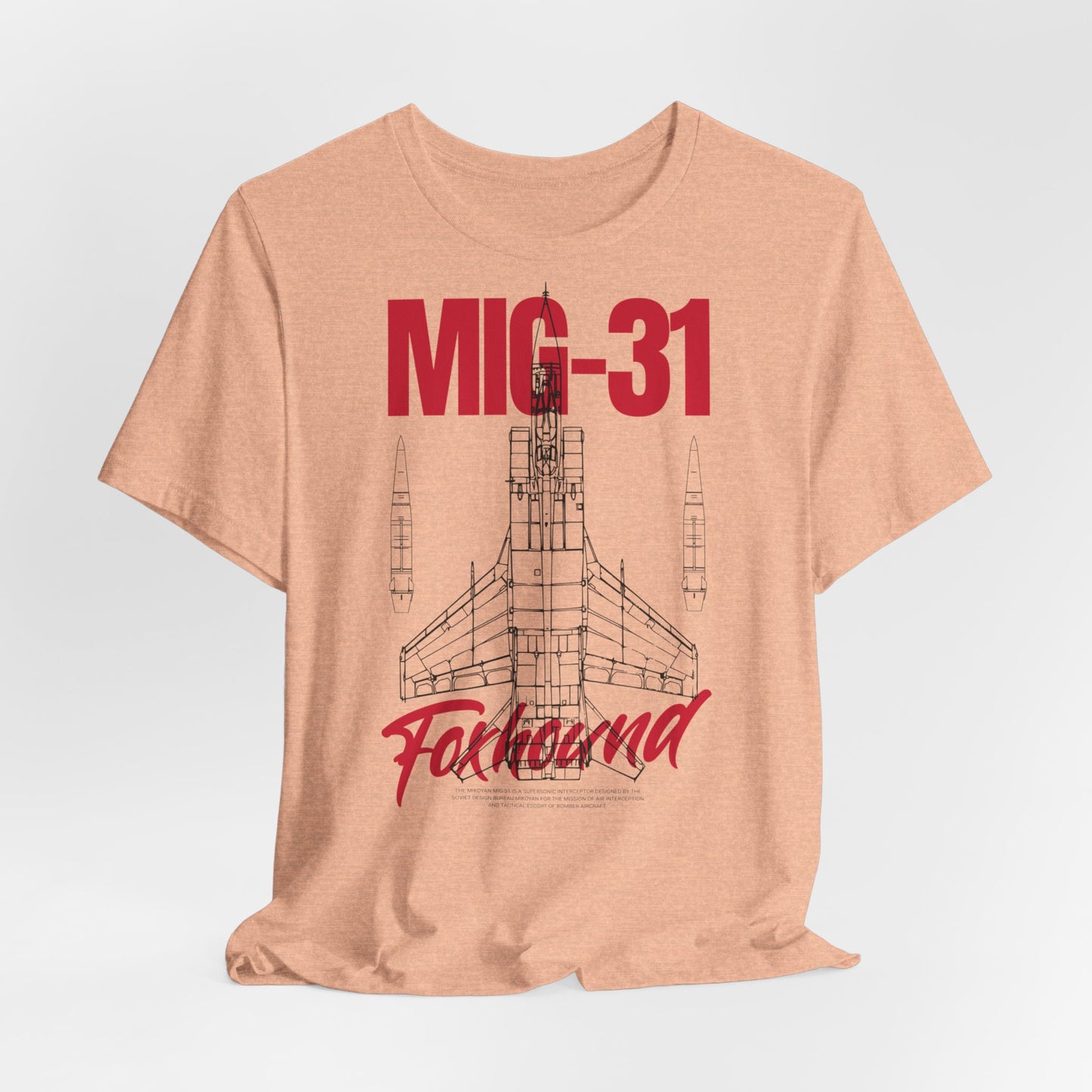 MIG-31, Camiseta de manga corta unisex de jersey