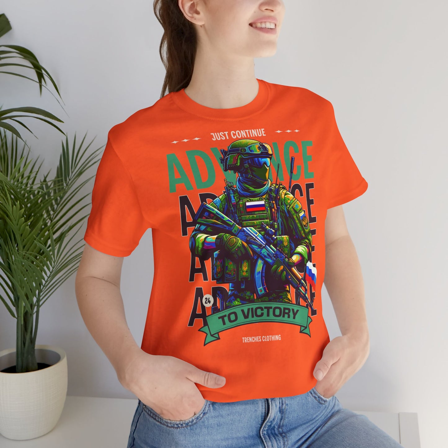 Avance, Camiseta de manga corta unisex