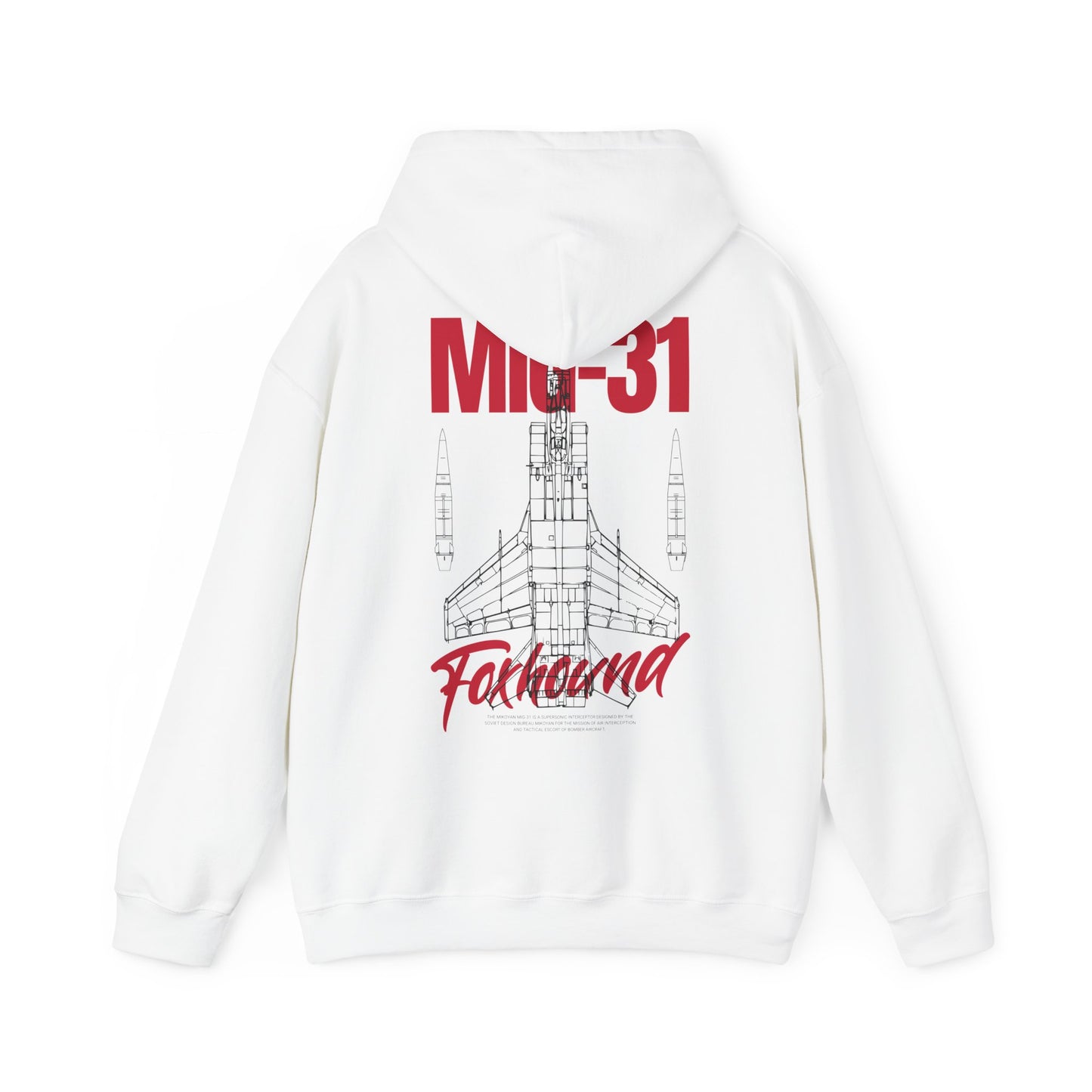 MIG-31, Sudadera unisex con capucha Heavy Blend™