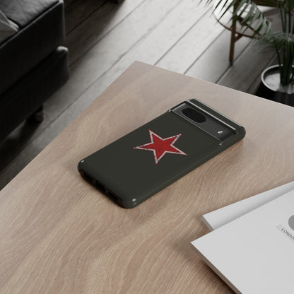 Red star, estuche para celular