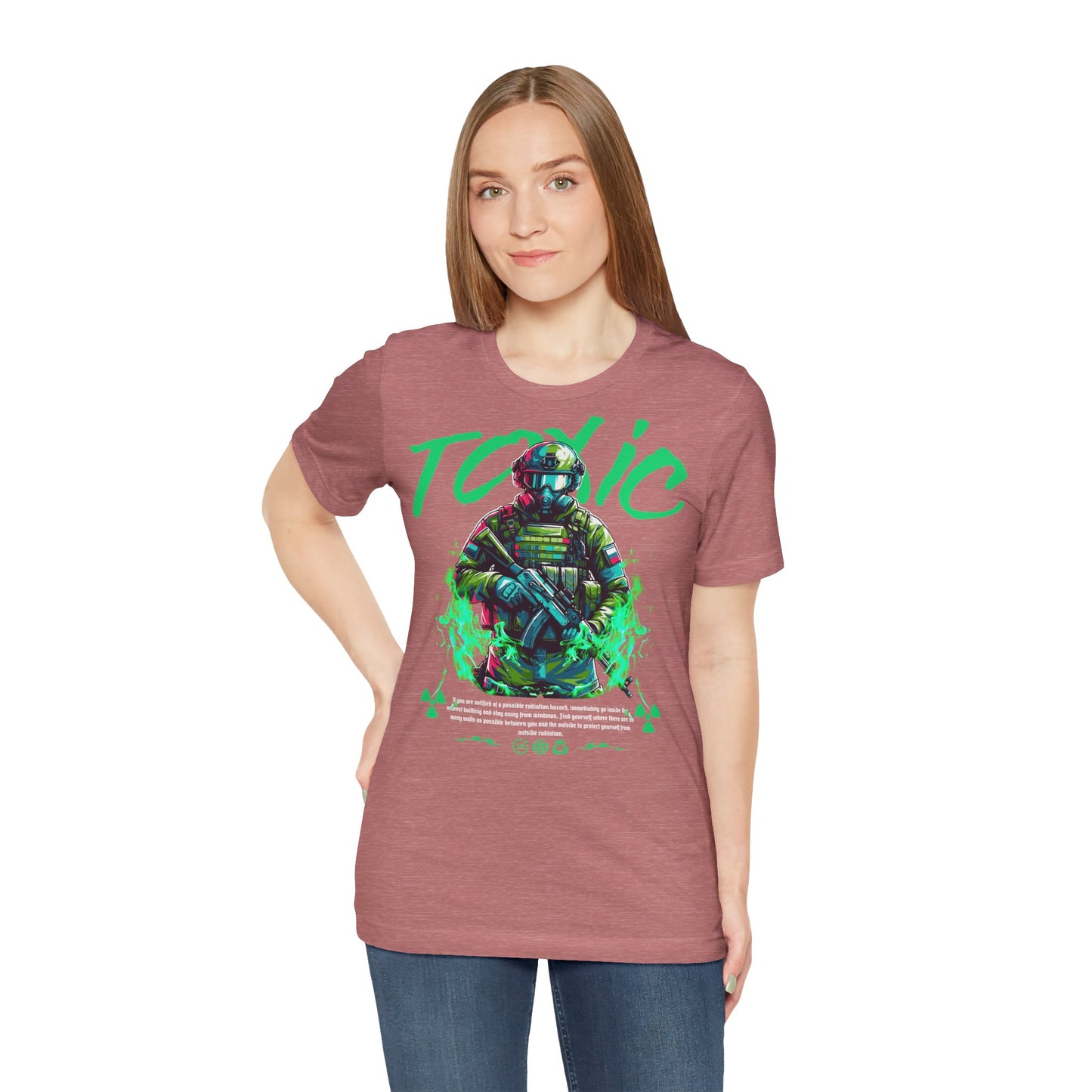 Toxic End, Camiseta de manga corta unisex