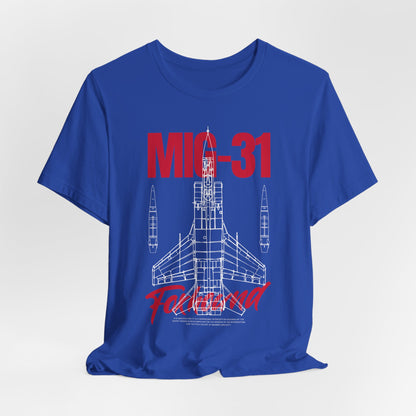 MIG-31, Camiseta de manga corta unisex de jersey