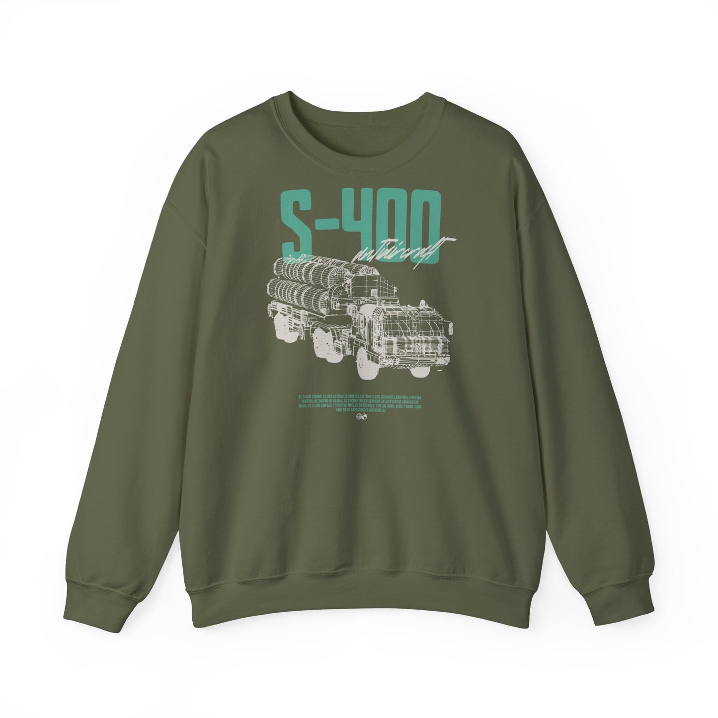 S-400, Sudadera de cuello redondo de mezcla pesada