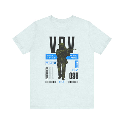 VDV 98th, Camiseta de manga corta de punto unisex