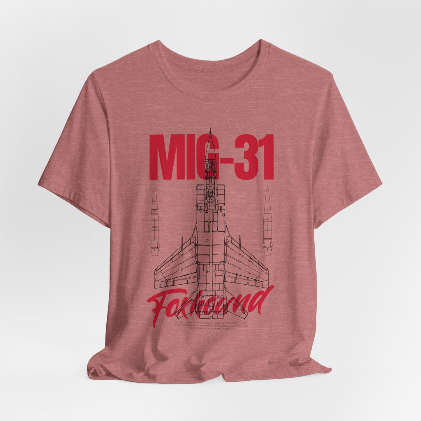 MIG-31, Camiseta de manga corta unisex de jersey