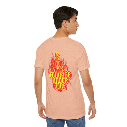 Bajo fuego, Camiseta de manga corta de punto unisex