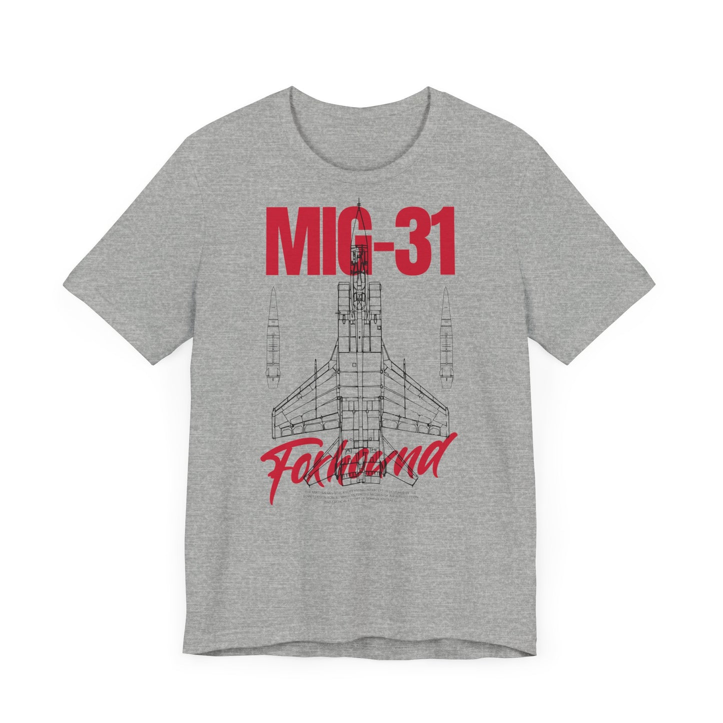 MIG-31, Camiseta de manga corta unisex de jersey