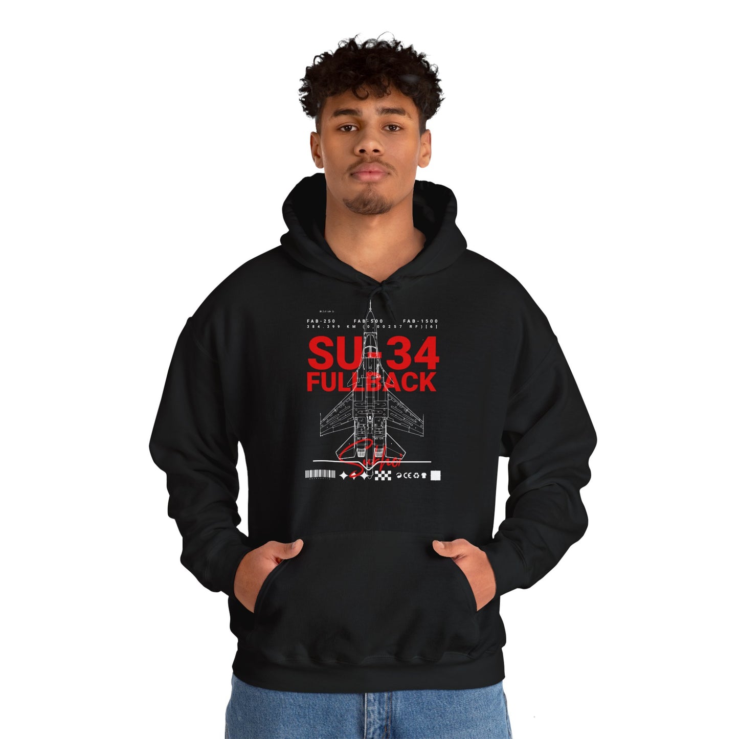 SU-34, Sudadera con capucha unisex Heavy Blend™