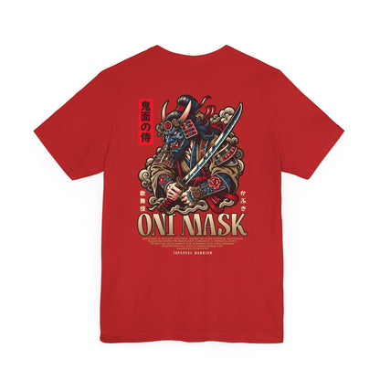 Oni Mask, Camiseta de manga corta unisex de jersey