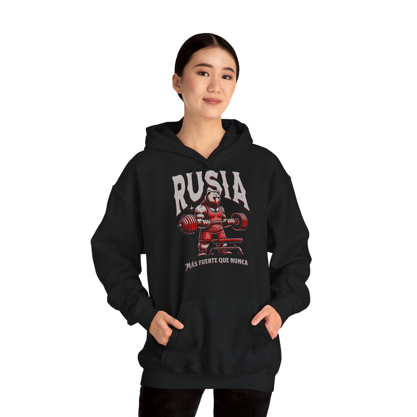 Mas fuerte que nunca, Sudadera con capucha unisex Heavy Blend™