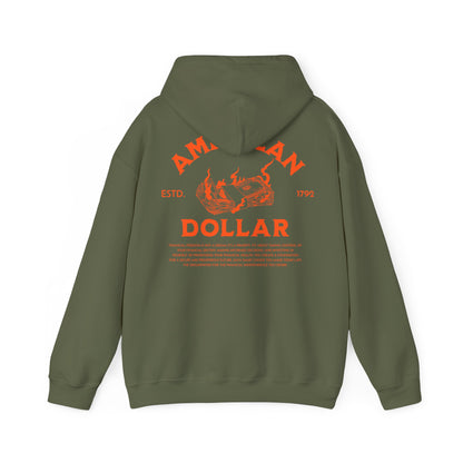 Dollar Burn, Sudadera unisex con capucha Heavy Blend™