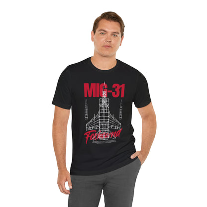 MIG-31, Camiseta de manga corta unisex de jersey