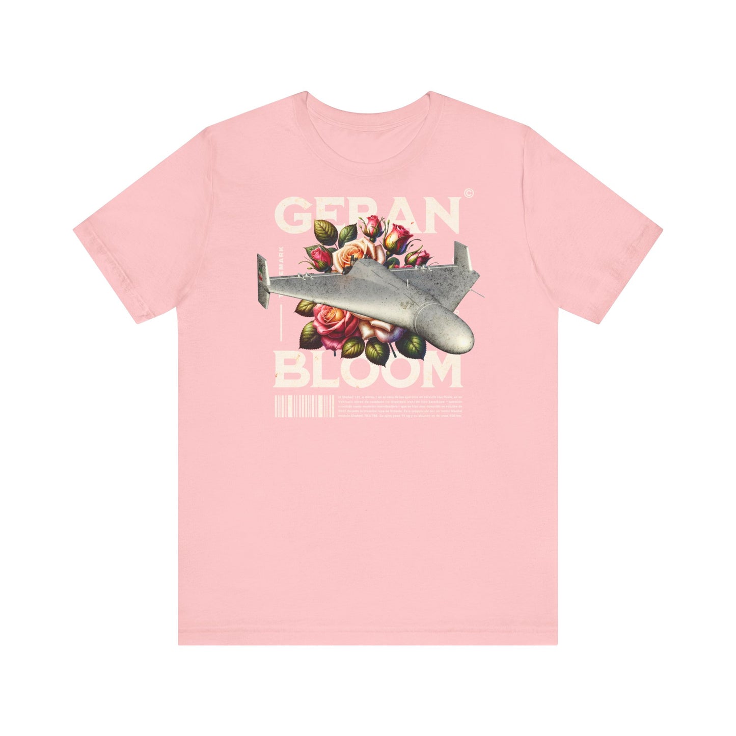 Dron Geran, Camiseta de manga corta de punto unisex