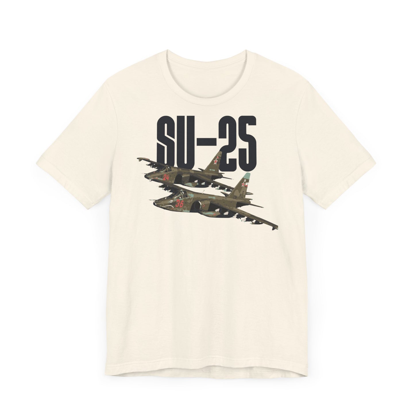 SU-25, Camiseta de manga corta de punto unisex