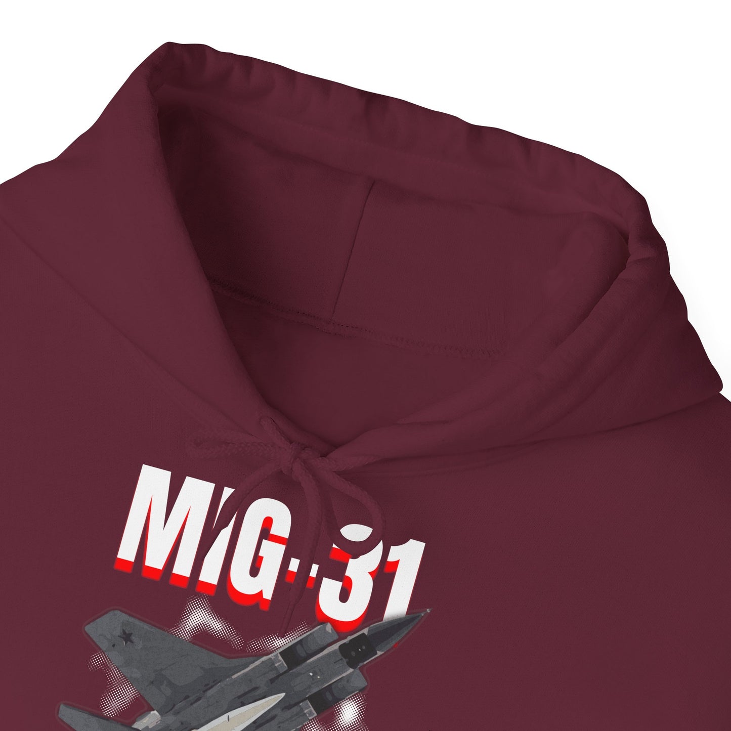 MIG-31 Armado con misil kinzhal, Sudadera con capucha unisex Heavy Blend™