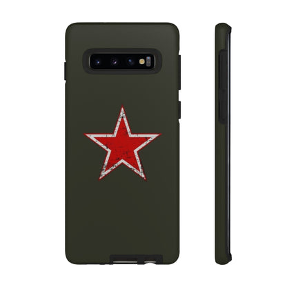 Red star, estuche para celular