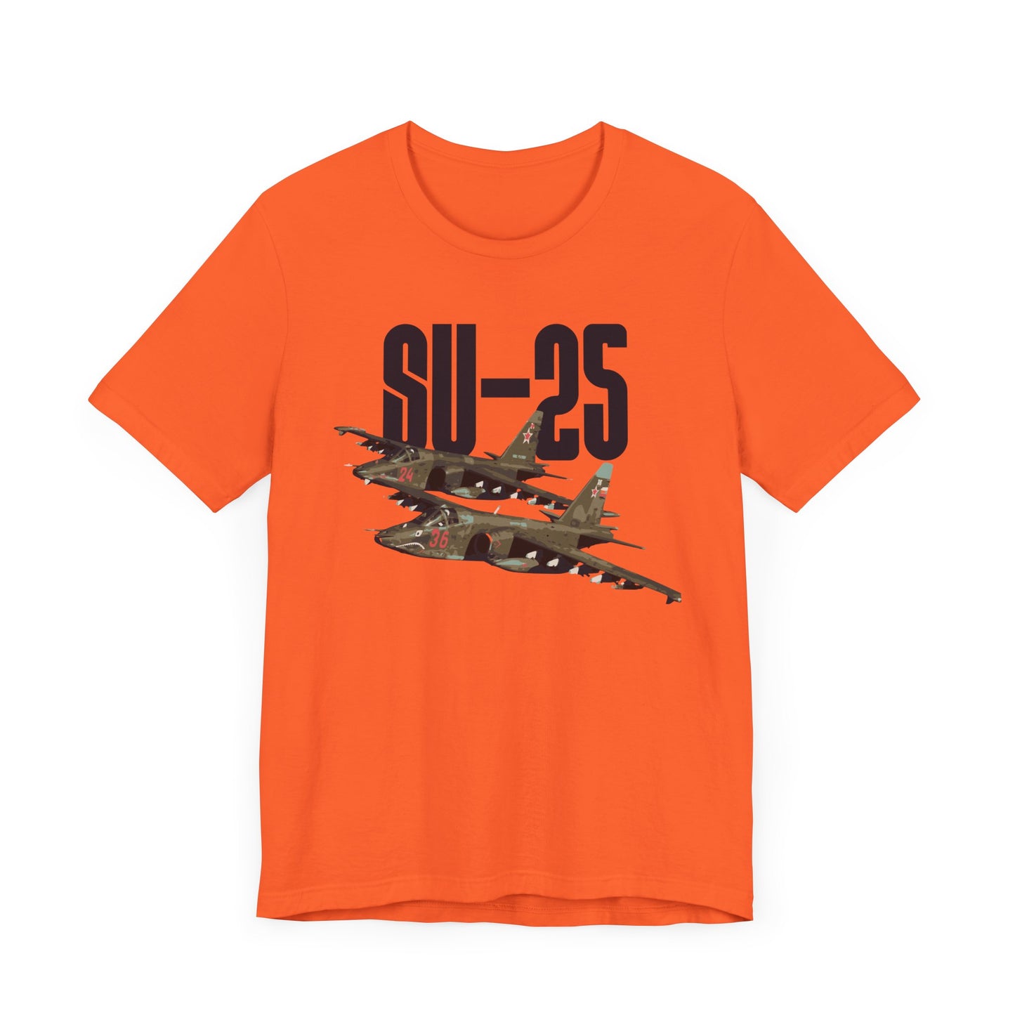 SU-25, Camiseta de manga corta de punto unisex