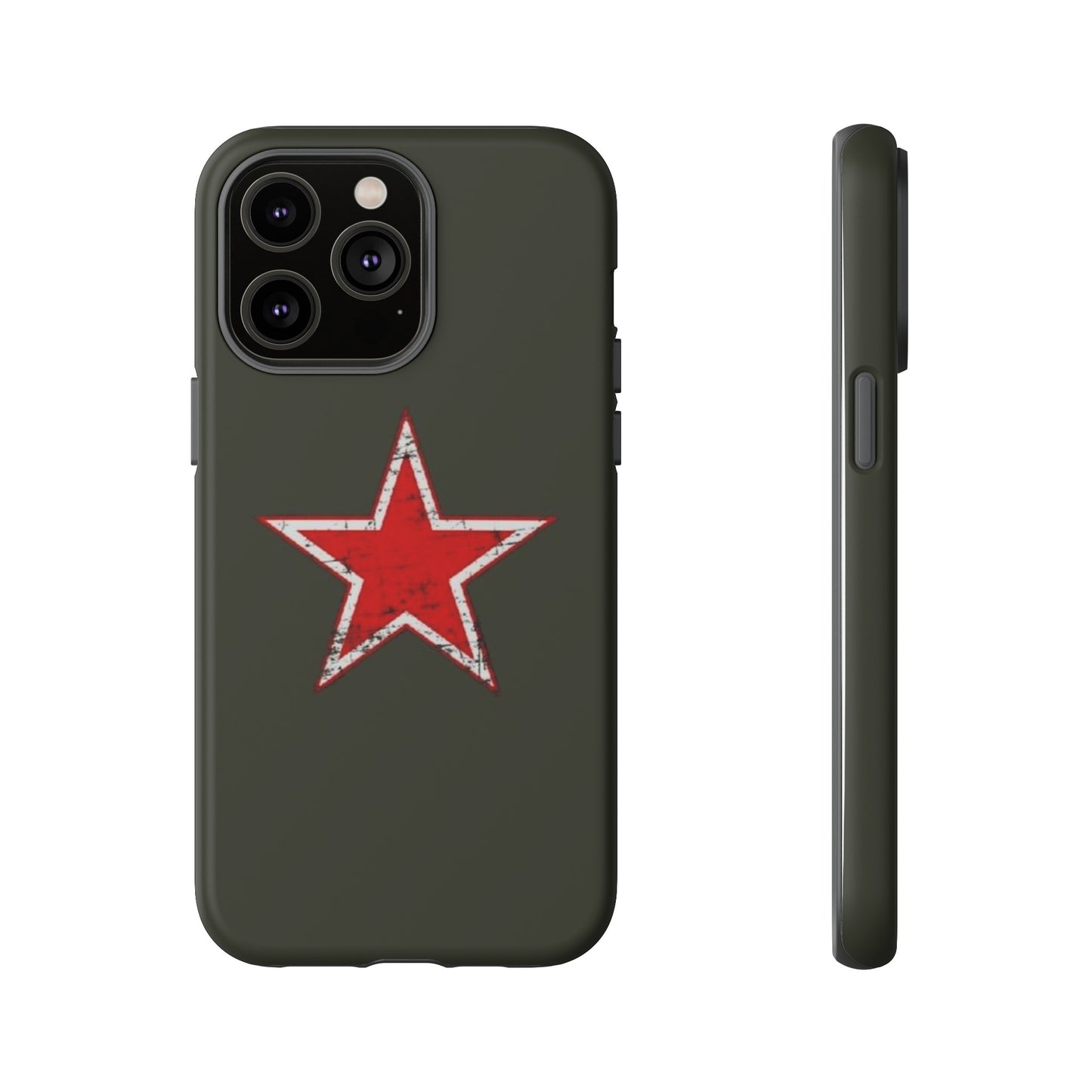 Red star, estuche para celular