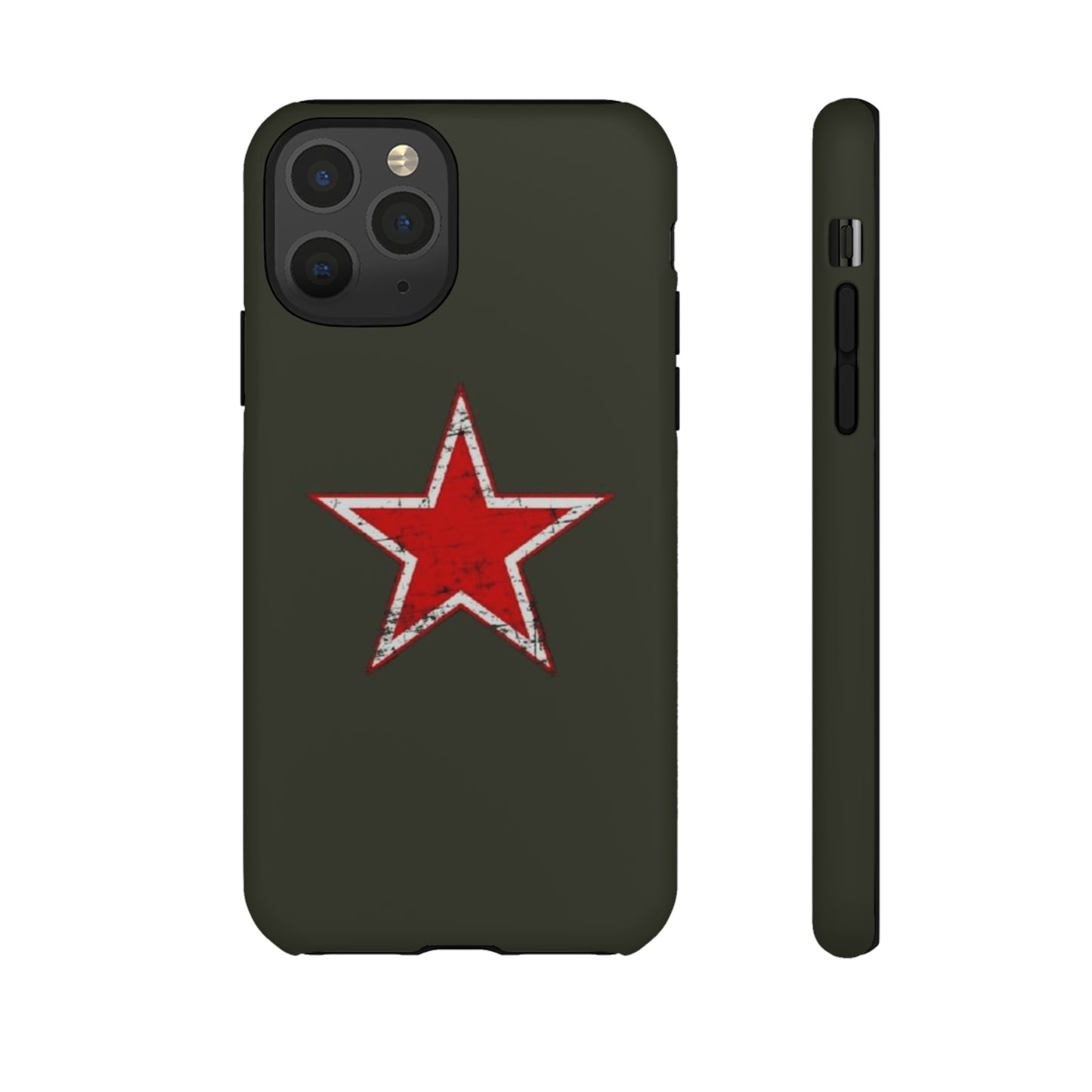 Red star, estuche para celular