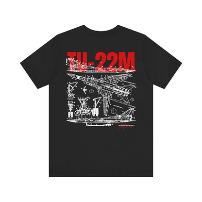 TU-22M, Camiseta de manga corta unisex de jersey