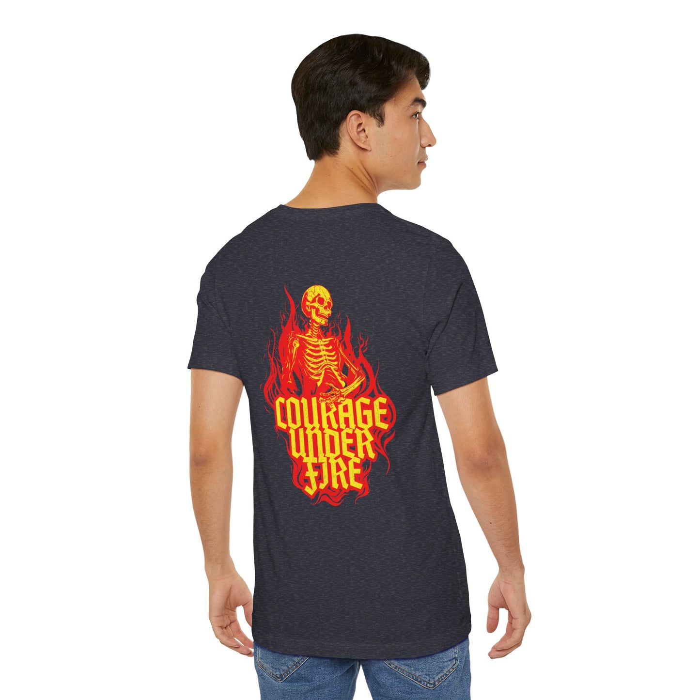 Bajo fuego, Camiseta de manga corta de punto unisex