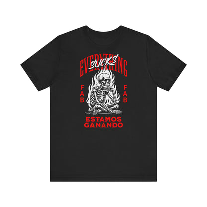 Estamos ganando, Camiseta de manga corta de punto unisex