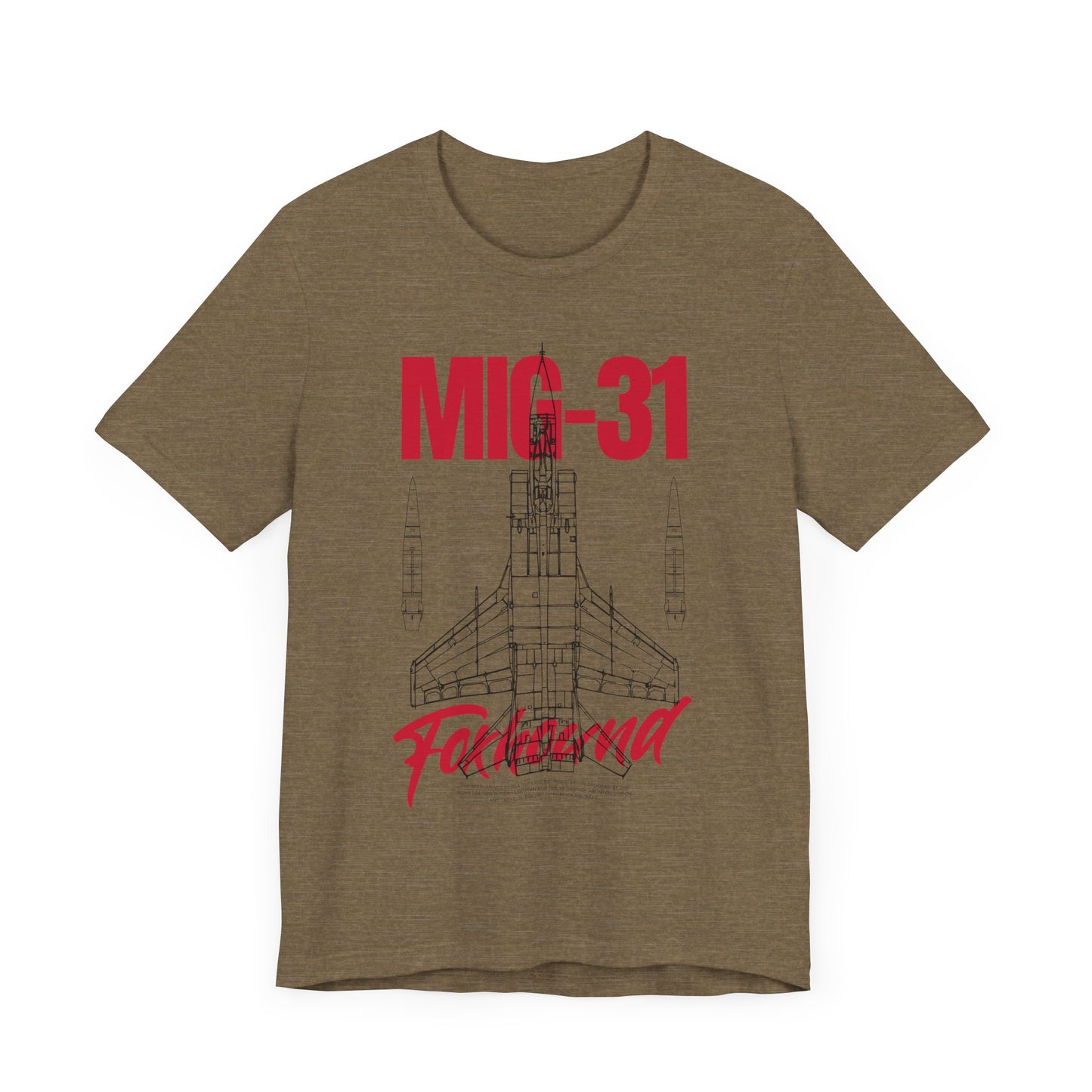 MIG-31, Camiseta de manga corta unisex de jersey