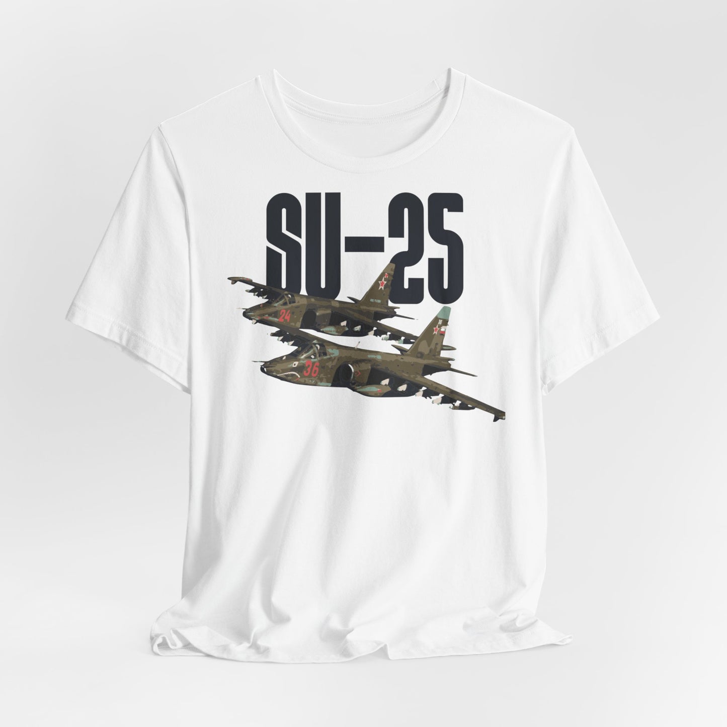 SU-25, Camiseta de manga corta de punto unisex