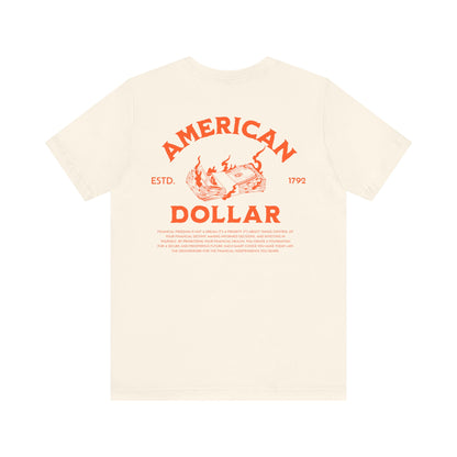 Dollar Burn, Camiseta de manga corta unisex de jersey