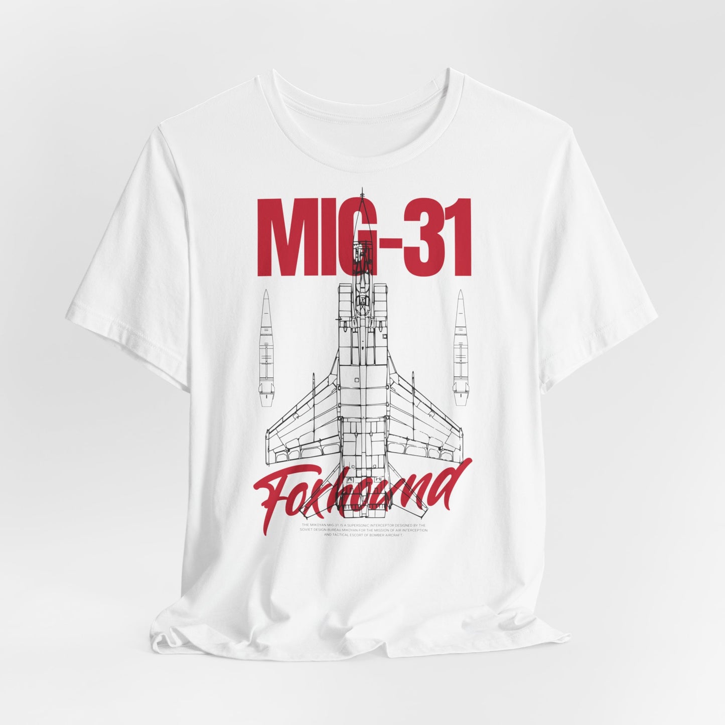 MIG-31, Camiseta de manga corta unisex de jersey