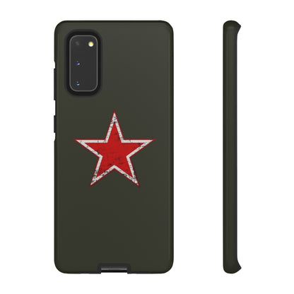 Red star, estuche para celular