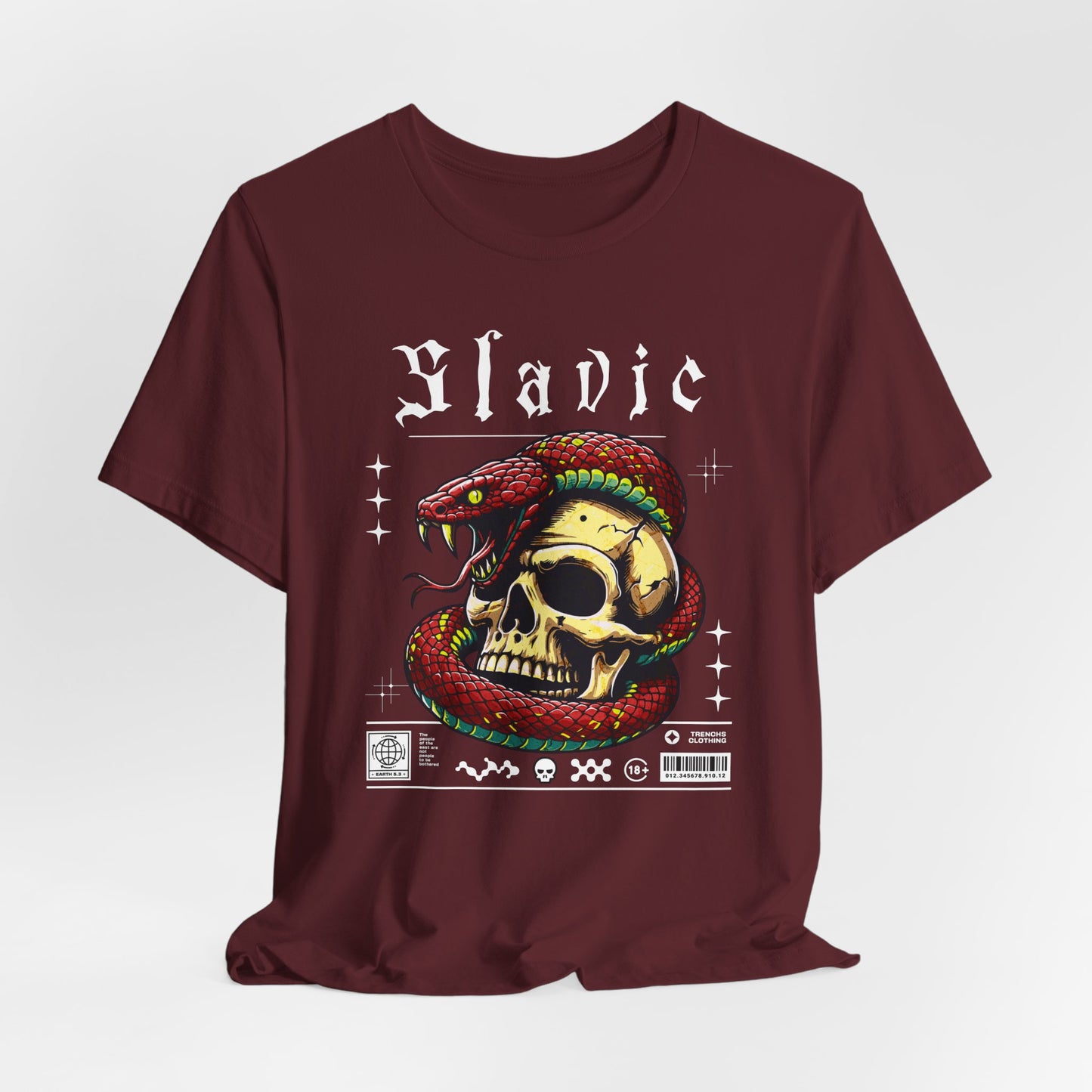 Eslavo, Camiseta de manga corta de punto unisex