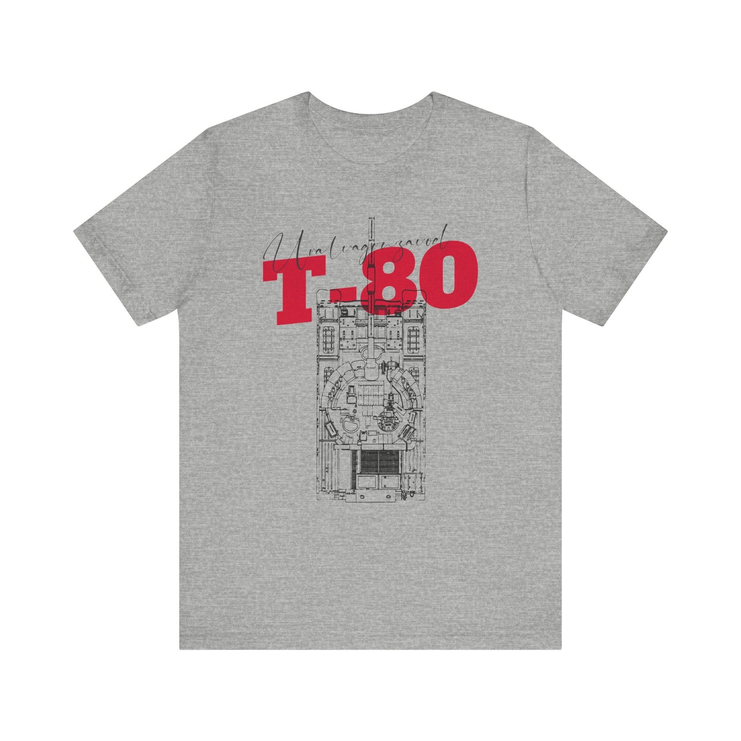 T-80, Camiseta de manga corta de punto unisex