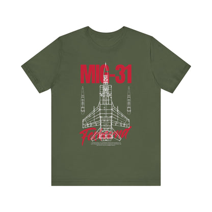 MIG-31, Camiseta de manga corta unisex de jersey