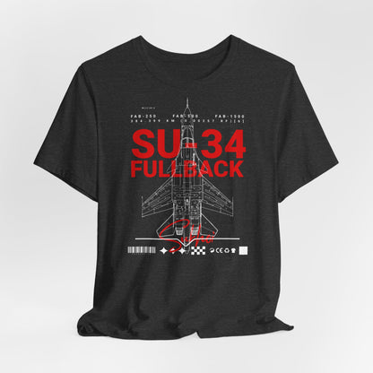 SU-34, Camisetas de fútbol unisex con pantalones cortos