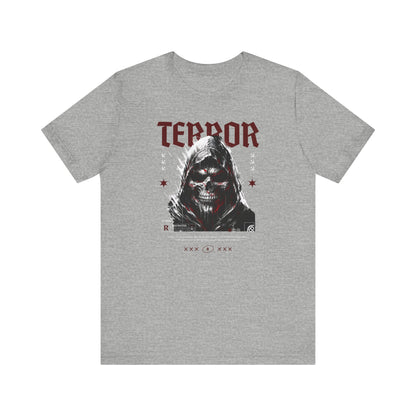 Terror, Camiseta de manga corta