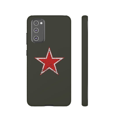 Red star, estuche para celular