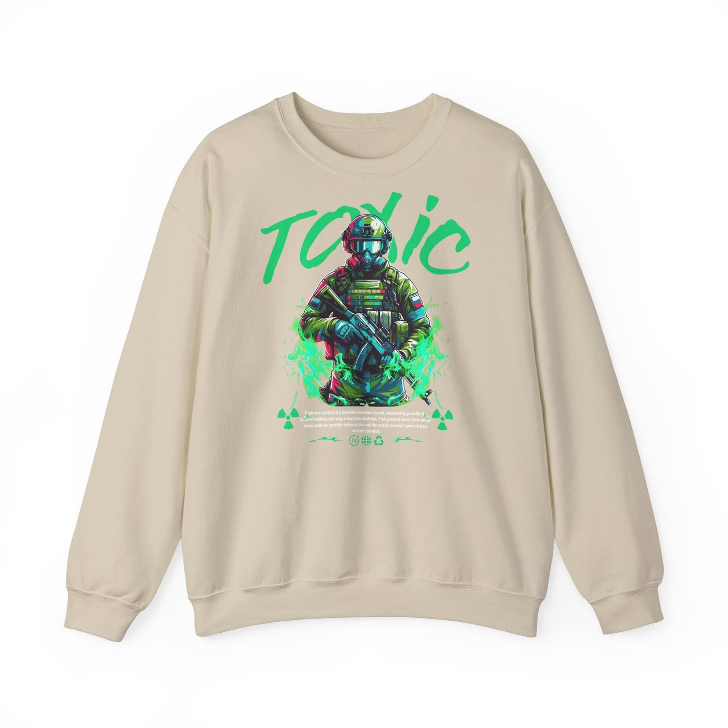 Toxic End, sudadera unisex con cuello redondo