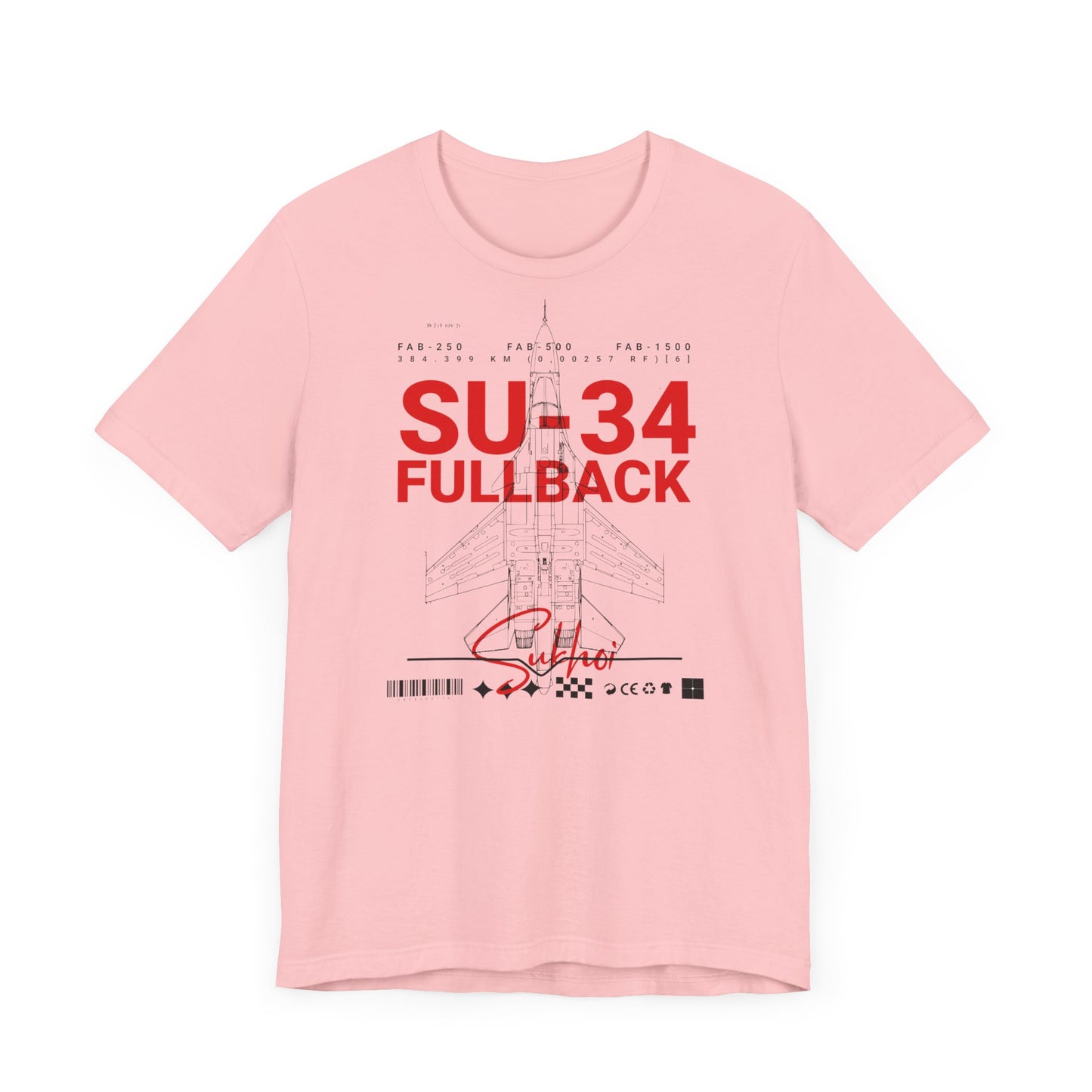 SU-34, Camisetas de fútbol unisex con pantalones cortos