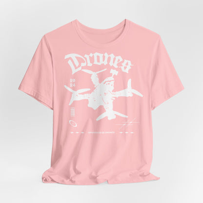 Operador de drones FPV, Camiseta de manga corta de punto unisex