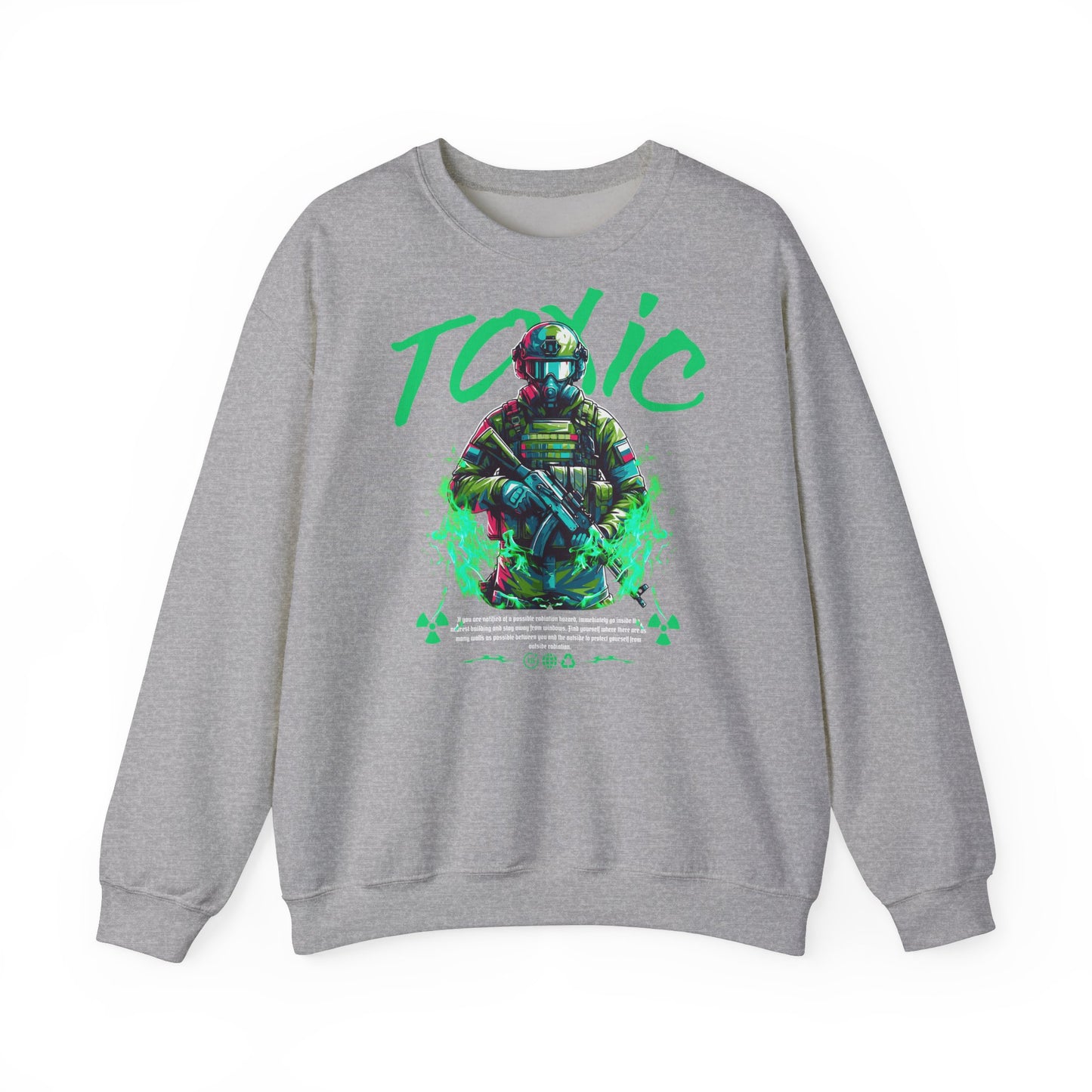 Toxic End, sudadera unisex con cuello redondo