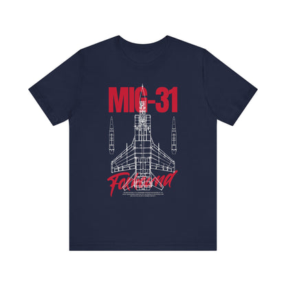 MIG-31, Camiseta de manga corta unisex de jersey