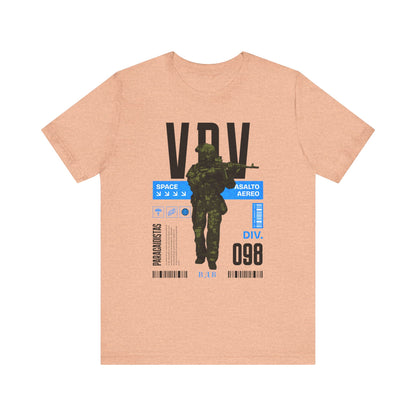 VDV 98th, Camiseta de manga corta de punto unisex